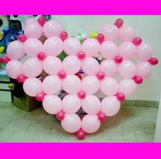 Оформление Арка из гелиевых шаров и колонны из воздушных шаров (ШДМ) аэродизайн, оформление воздушными шарами